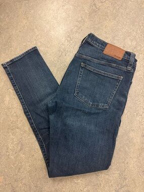 Madewell Classic Dark Wash Skinny Jeans 34x34
